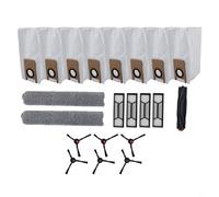 For Eufy For Omni S1 Pro S1 Cleaning Parts Kit With Main Brush Rolling Mop Side Brushes Filter Elements And High Capacity Non Woven Collection Bags(B)