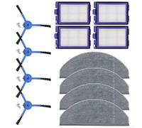 For Eufy For RoboVac X8 For Hybrid Robot Vacuum Spare Parts Including Side Brushes Filters and Mop Cloths to Prolong Device Usage and Clean Floors