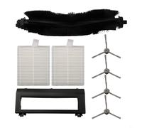 For eufy L50 L60 Replacement Accessories Kit, 4 Side Brushes, 2 Filters with Sponges, Rolling Brush & Guard, Tool-Free Install Maintenance Parts