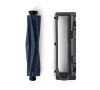 (For eufy X10 Pro Omni Robot Vacuum) Replacement Rubber Roller Brush and Replacement Brush Guard, Compatible with eufy X10 Pro Omni Robot Vacuum