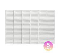 For Eureka E20 Plus Robot Vacuum Replacement Filter Kit, 5-Pack High-Efficiency Filter Paper for Capturing Fine Dust, Pet Hair, and Allergens, Easy to Install and Maintain Clean Hygienic Floors