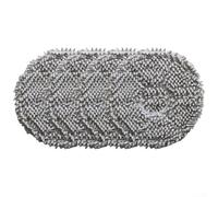 For Eureka J15 Pro and For Ultra Compatible Mop Cloth Replacement, Microfiber Rag for Floor Cleaning, Pack of 4 or 10 (4PCS-Gray)