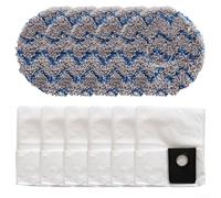 For Eureka J15 Pro For Ultra Compatible Replacement Mop Cloth and Dust Bags Kit for Vacuum Cleaner Accessories Enhancing Cleaning Efficiency (B)