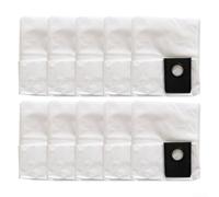 For Eureka NEW400 WetDry Floormop Vacuum Cleaner Dust Bags Multi Layer Filtration System Large Capacity Disposable Replacement Bags 4 or 10 Pack (10 PACK)