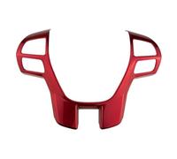 For Everest For Explorer Endeavour For Ranger 2015-2020 Car Steering Wheel Cover Sticker Trim Car interior trim(Red)
