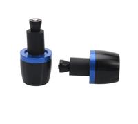 For EX250 EX300 Z650 Z750 Z800 Z900 Z 650 Motorcycle Hand Grip Handle Bar Ends Caps Cover Motorcycle Bar End Plugs(BLUE)