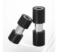 For EXAFORM DNM MTB Rear Shock Absorber Bushing Aluminum Tube, Black Rubber Pad Material (30MM)