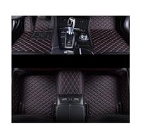 For Explorer 2006-2010 Auto Carpets Foot Coche Accessorie Car Floor Mats Weather Car Liner Floormats(Black Red)