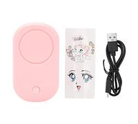 for Eyelash Fan, for USB Charging Bladeless Quiet Handheld Portable Mini Lash Fan, for Eyelash Extension Glue and Nail Polish (Pink)