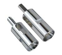 For EZ Twist Fence Wire Tie Tool Kit - 9 Gauge & 11 Gauge Drill Chuck Chain Link Fence Twister Tools Compatible with 3/8”Power Drills, Easy Twist Fence Ties Tool for Chain Link Wire