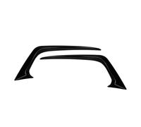 For F&ord For Fiesta ST MK6 For B-Max 2012 2013 2014 2015 2016 2017Car Front Bumper Side Splitter Spoiler Decoration Trim(Glossy Black)