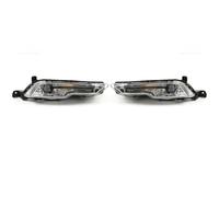 For F&ord For Fusion 2017 2018 For Explorer Sport 2018 2019 Foglights Cover Car Fog Lamp Assembly Front Bumper LED Day Running Light(Left and Right,Type)