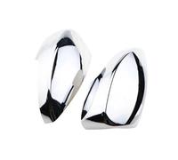 For F&ord For Kuga For Escape For Ecosport 2013-2019 Outer Rearview Mirrors Cover Side Rear View Mirror Shell Housing Color Painted (Black)(Silver)