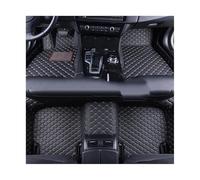 For F&ord For Mustang 2015 2016 2017 2018 2019 2020 2021 Car Floor Mats Interior Leather Rugs Protector Carpets Car Accessories(LHD 3pcs black beige)