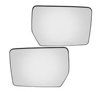 For F150 2004 2005 2006 2007 2008-2010 Left Right Pickup Truck Power Heated Wing Mirror Glass Car Rearview Driver Passenger Side Wing Mirror Glass(Left and Right)