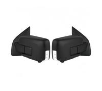 For F150 2021-2024 13+1 Wires Side Door Mirror Assembly Textured Black Manual Folding Camera Wing Mirror Car Accessories Wing Mirror Unit(A pair.)