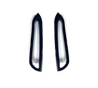 For F40 M135i 118i 120d 128ti 2019-2023 Bumper Air Vent Cover Side Splitter Stickers Trim Front Headlight Eyebrow Eyelids Front Bumper Spoiler Splitter Lip(Gloss Black B)