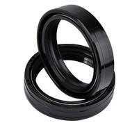 For F650GS K72 F650 F 650 GS 2009-2013 G650GS 2010-2015 Motorcycle Front Shock Fork Oil Seal Dust Cover Cap Scooter Steering Damper(2pcs Oil Seal)