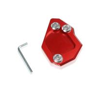 For F700GS F650GS Twin 2008 2009 2010 2011 2012 2013 2014 2015 Foot Pad Side Stand Extension Kickstand Support Plate Base(Red)