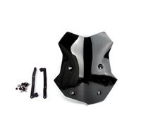 For F750GS 2018-2023 Windshield Screen Protector Parts Windscreen Fixing Bracket Moto Windshield(Black)