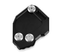 For F800GS 2013 2014 2015 2016 2017 2018 Motorcycle Side Stand Enlarge Extension Kickstand(Black)