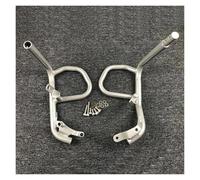 For F800GS F700GS F650GS 2008-2018 Motorbike Tank Bumper Upper Lower Fairing Frame Protector Bar Engine Guard Motorcycle Protector Crash Bars(Silver Lower)