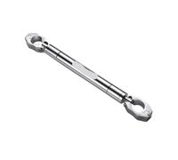 For F900R For R 1250 GS For F 650 For K1600 GT For R1250GS For A&DVENTURE For S1000XR For 800 Motorcycle Handlebar Balance Cross Bar Lever Handlebar Drag Bar(White)