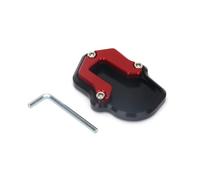 For F900XR F900R F900 XR R 2020 2021 2022 2023 Motorcycle Accessories CNC Aluminum Side Stand Extended Kickstand Plate Pad(Red)