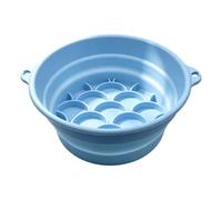 For Face Ice Bath, Portable Silicone Facial Cooling Bathtub, Face Tub and Cold Dive with Ice, Deflate Recovery Beauty Massage Home Travel Camping