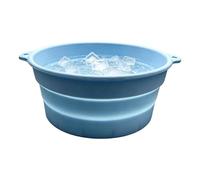 For Face with Ice, Folding Silicone Facial Cooling with Handles - Face Tub for Ice Bath, for Firming Skin Swelling Beauty Care