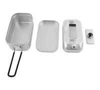 for FACULX Camping Mess Tins,Convenient 2in1 Camping Lunch Box Water Kettle Set,Cooking Set, Camping Pans, Cooking Equipment, For Outdoor Cooking, Folding Handle