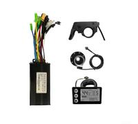 for FACULX Electric Bike Motor Controller, Sine Wave Controller For Ebike, 36/48V 26A Sine Wave Controller S866 Display Throttle 8 PAS, Kit For E-bike
