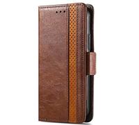 for Fairphone 5 Case, Fairphone 5 Phone Cover, Stylish Book Flip Premium Leather Shockproof Wallet Phone Case for Fairphone 5 with Kickstand Credit Card Holder brown