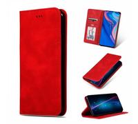 for Fairphone 5 Case, Shockproof PU Leather Flip Wallet Phone Cases Notebook Folio Slim Fit Magnetic Protective Cover Soft TPU Bumper with Stand Card Holder Slots for Fairphone 5 red