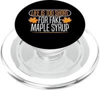 For Fake Maple Syrup Tapping Maple Tree Leaf Canada Vermont PopSockets PopGrip for MagSafe