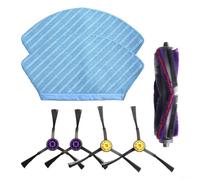 For Fakir Robert 770 Robot Vacuum Cleaner Mop Cloths and Brush Replacement Set