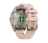 For Fenix 7s 6s 5s Pro Solar Silicone Light Gold Buckle Quick 20mm Watch Bands Replacement For Epix Pro Gen 2 42mm Descent Mk2s/3/3i For Women Men