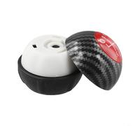 For Fiat 500 500C 2012 through 2018 Manual Gear Shift Knob Head Ball with 10mm Mounting Hole Inner Diameter and Direct Fit Design (Red)