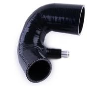 For Fiat 500 For Abarth For 595 695 1.4L T Turbo 2008-2018 Intake Hose Pipe Air Filter Silicone Kit Air Inlet Duct Assy(Black)