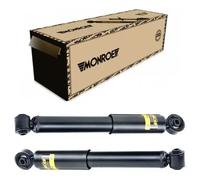FOR FIAT 500 REAR SHOCK ABSORBERS X 2 SHOCKS MONROE SHOCKERS 2008- NEW & 500C