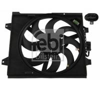 FOR FIAT 500C 1.3D 2009 on Cooling Radiator Fan 51787116 51887780