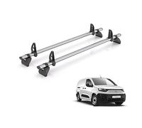 For Fiat Doblo 2022+ Roof Rack Rhino Kammbar Fleet 2 Bars