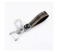 For Fiat Ducato 500 500L Panda Grande Punto Lancia Musa 3 Buttons TPU Gold Edge Car Flip Key Case Cover Accessories(Black Key chain)
