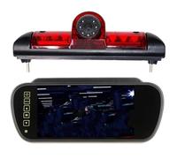 For FIAT For DUCATO X250 2006- Car Brake Light Reverse Or Monintor Parking Rear View CCD Rear View Backup Camera(Camera Screen)