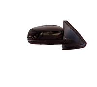 For Fiat For Ottimo For Viaggio 2012-2017 Auto Door Wing Side Rearview Mirror Assembly Exterior 5PINS Electric Adjust Manual Fold Complete Wing Mirror Unit(Black-Right)