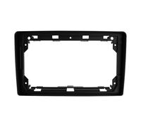 For FIAT For Scudo 2007-2016 2 Din Car Radio Fascia Stereo Audio Player DVD Panel Dash Frame Car Radio Frame(Black)