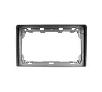 For FIAT For Scudo 2007-2016 2 Din Car Radio Fascia Stereo Audio Player DVD Panel Dash Kit Car Radio Frame(Silver)