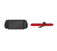 For Fiat For Scudo 3rd Gen (2022-Present) Rear View Camera Kit | Rearview Camera Brake Light(Suction Cup Bracket)