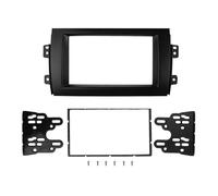 For FIAT For Sedici 2006-2014 Double Din Fascia Radio DVD Dashboard Stereo Panel Dash Mounting Trim Car Radio Frame(178x100mm)