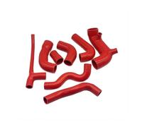 For Fiat For Uno Turbo 1.4 MK2 1989-2005 Turbo To AirBox Intake Pipe Connector Hose Air Intake Silicone Hose Air Box Intake Hose(Total Kit Red)